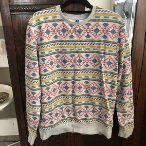 Multicolor Tribal Sweater